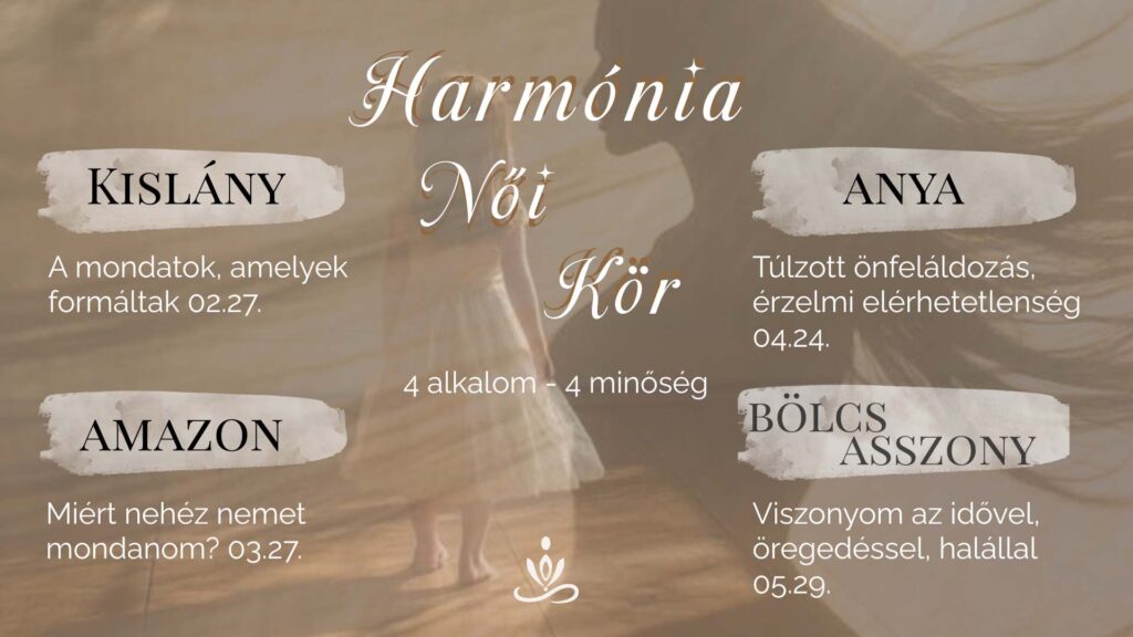 Harmónia Köre – a Női lélek 4 arca