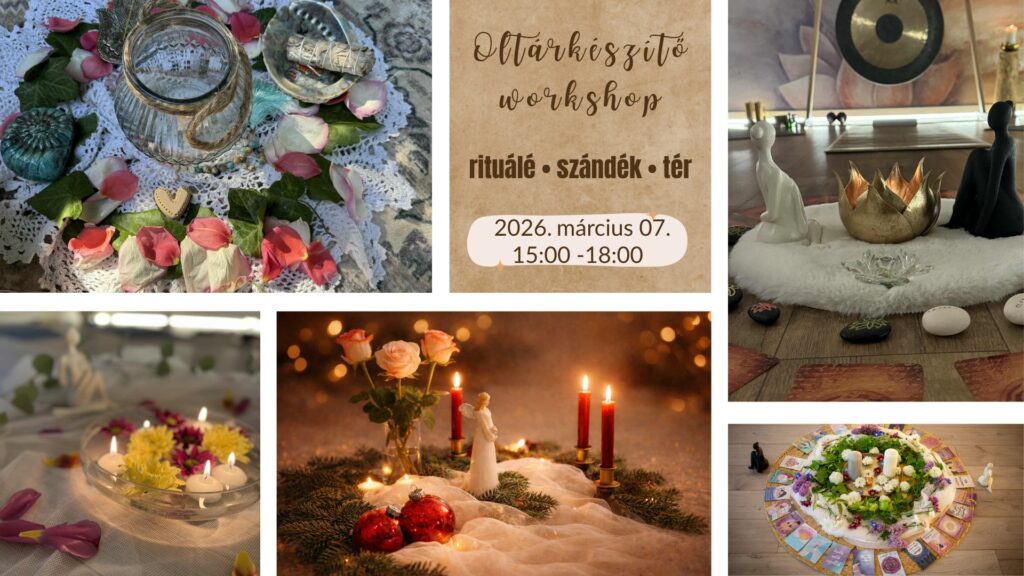 Ritus – Rituálé – Szertartás: Oltárkészítő workshop